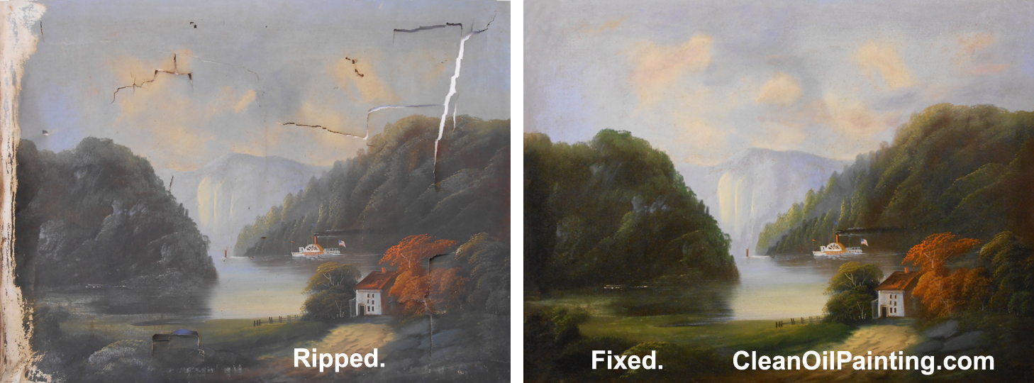 Rhode Island Oil Painting Restoration & Repair Specialist